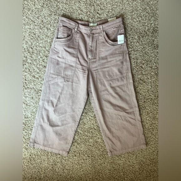 Free People We The Free Piper Mid-Rise Crop Wide-Leg Jeans - Picture 11 of 12